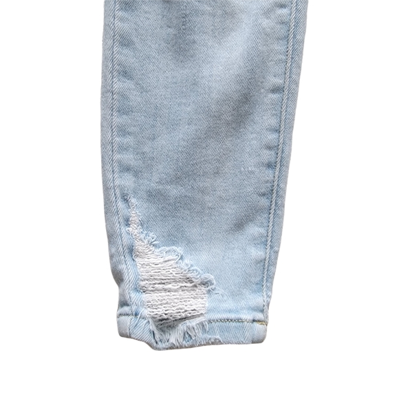 KanCan High Rise Light Wash Distressed Skinny Jeans - Picture 9 of 16